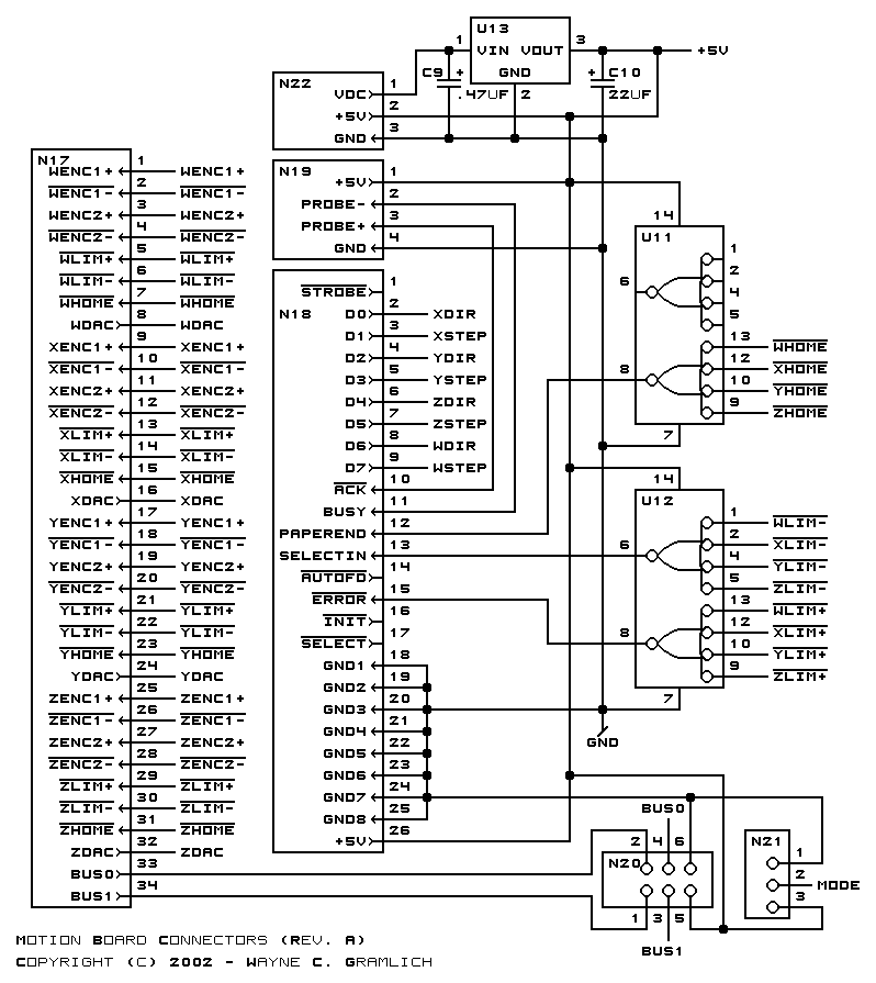 Connectors Schematic
