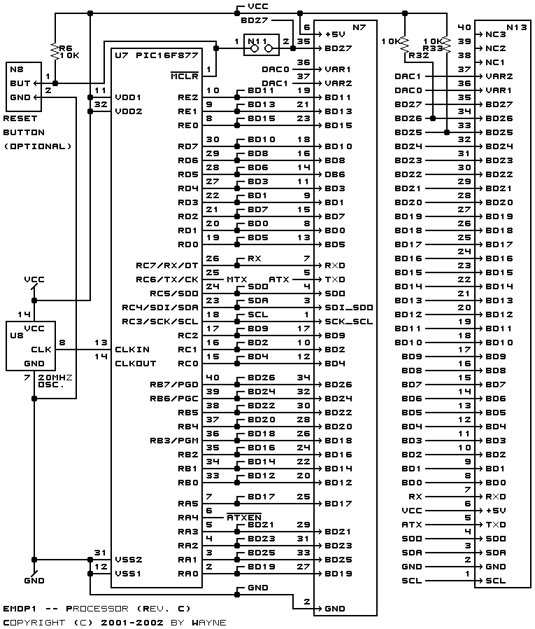 Processor Schematic