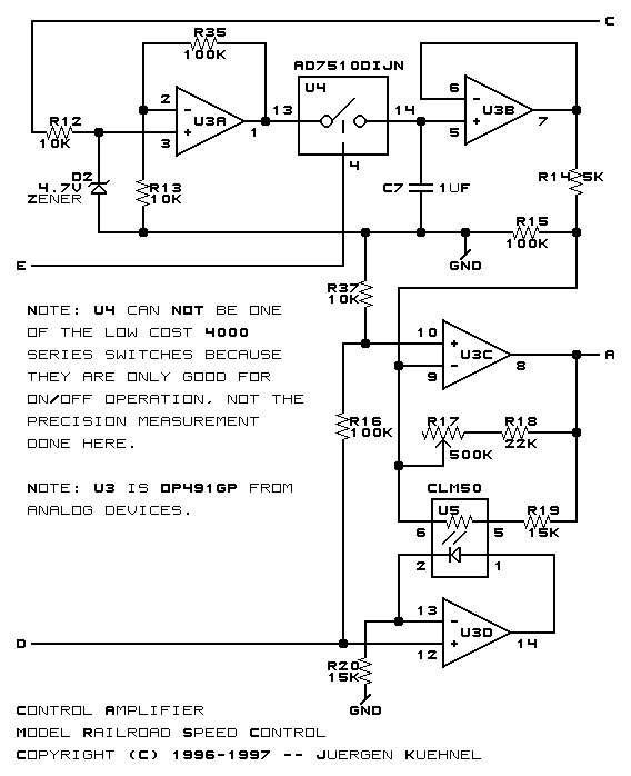 Control Amplifier Circuit