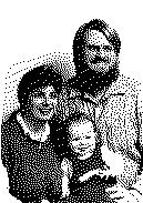B/W Picture of Gramlich Family