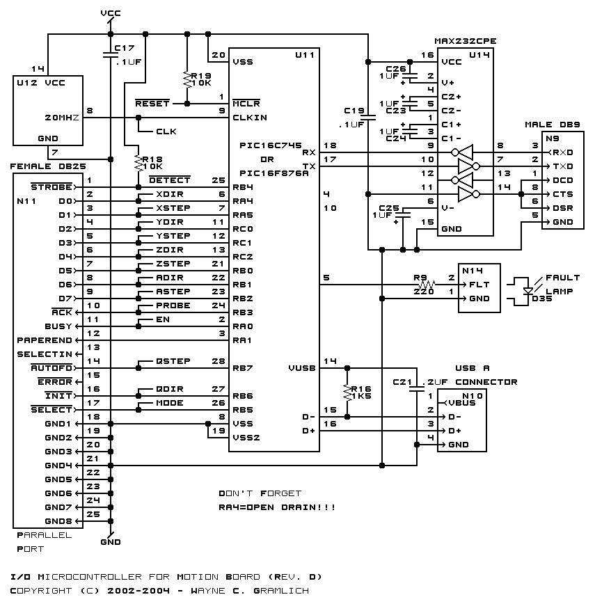 Схема контроллер usb